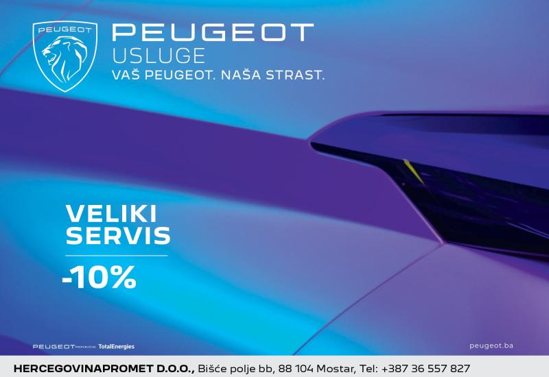 Peugeot, Veliki servis -10% - Zima je sve bliže, iz autokuće Hercegovinapromet sjajna ponuda stiže